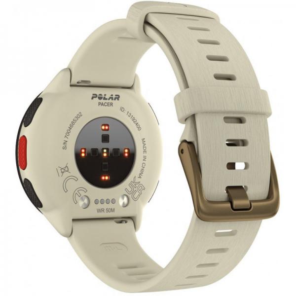 Spordikell Polar Pacer Valge S-L - Premiumkellad