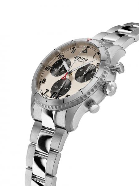 Meeste käekell Alpina Startimer Pilot AL-372WB4S26B - Premiumkellad