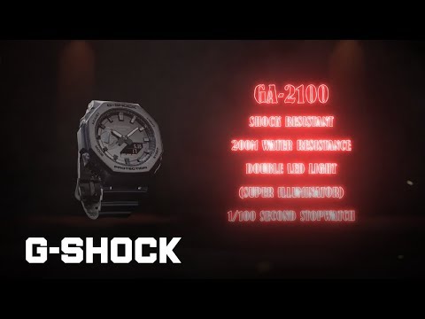 Vīriešu rokas pulkstenis Casio G-Shock GA-2100-1AER
